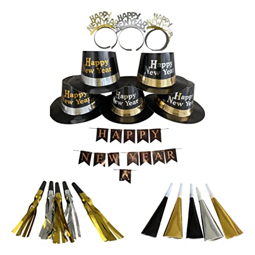 Festive Supplies: New Year's Eve Hats, Party Decor