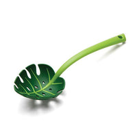 Versatile Green Monstera Leaf Colander